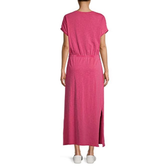 Core Life Drop Shoulder Knit Maxi Dress - Picture 2 of 3
